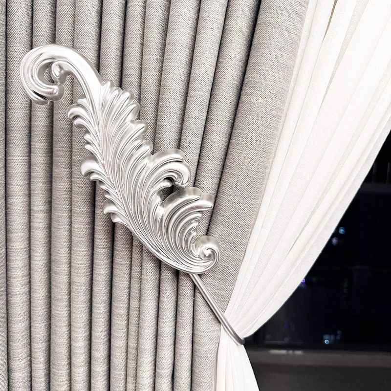 芬格富窗帘挂钩墙钩免绑带一对