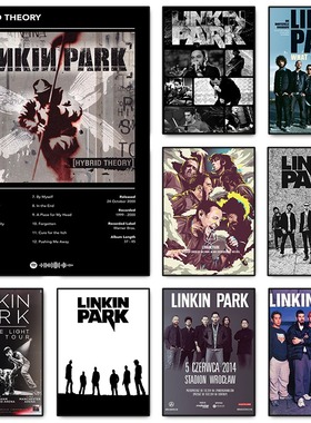Rock Band L-Linkin Cool P-Park Poster Classic Music Decor