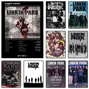 Rock Band L-Linkin Cool P-Park Poster Classic Music Decor