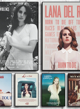 Lana Del Rey Hot Music Album Poster Canvas Painting Art Home