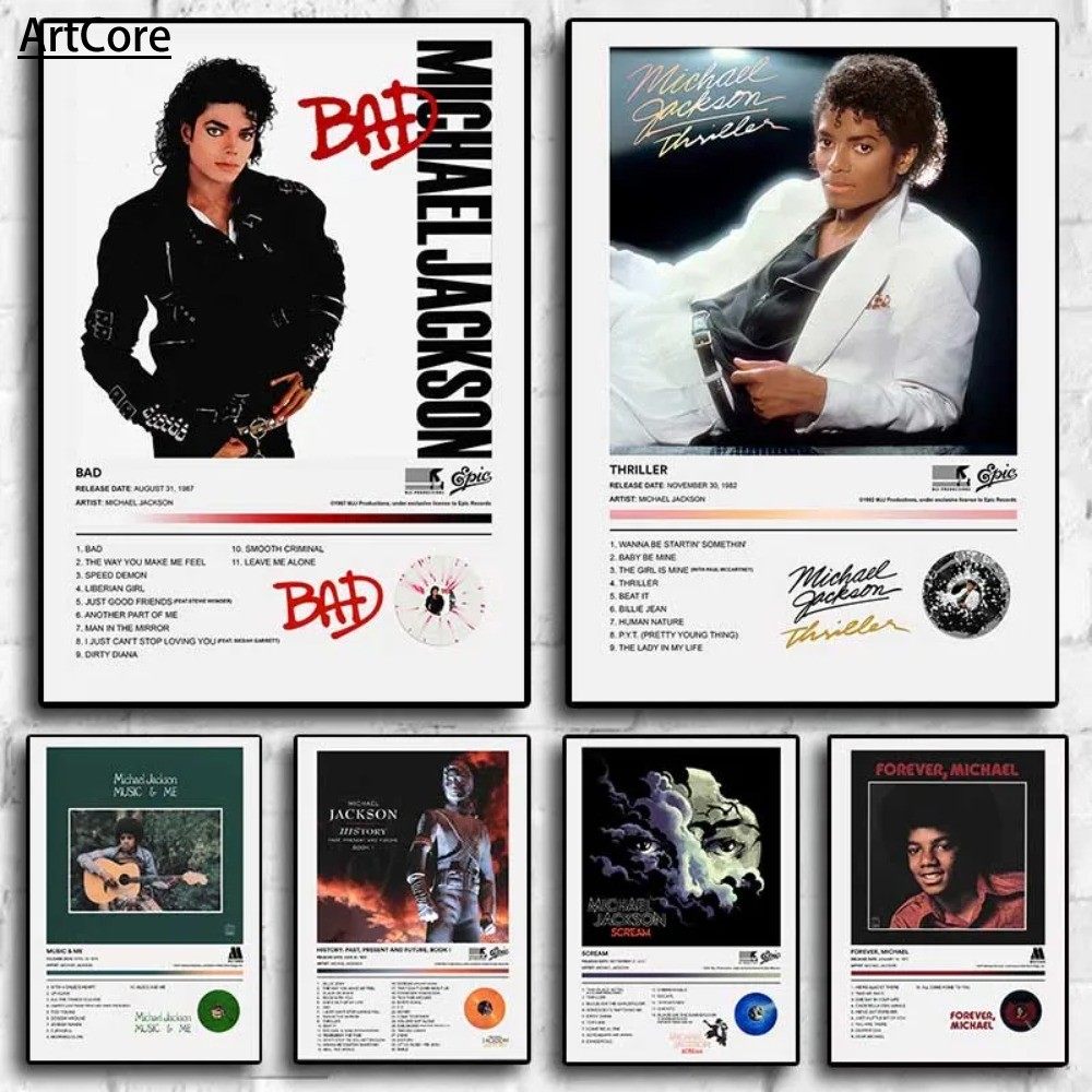 迈克尔·杰克逊海报美学音乐专辑