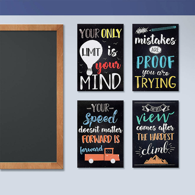 Motivational Classroom Wall Art Posters Inspirational Quotes