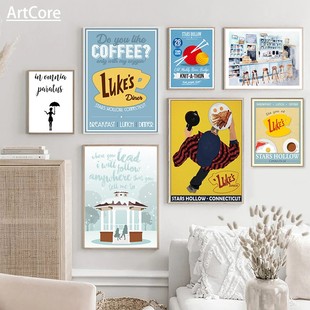 In Omnia Paratus Prints Gilmore Girls Tv Show Poster Decor
