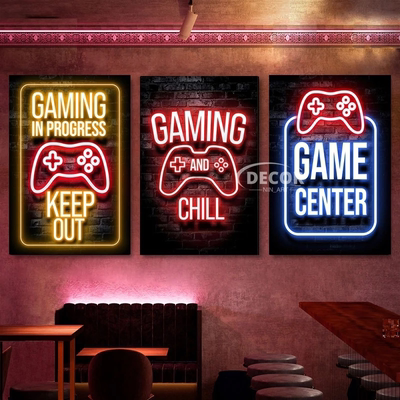 Room Decor Painting Game Wall Art Posters Gamer Paint Poster