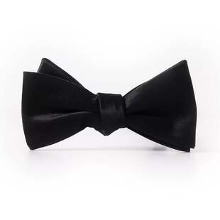 新款不对称仿手打葫芦领结蝴蝶结男士正装新郎结婚司仪拍照摄影