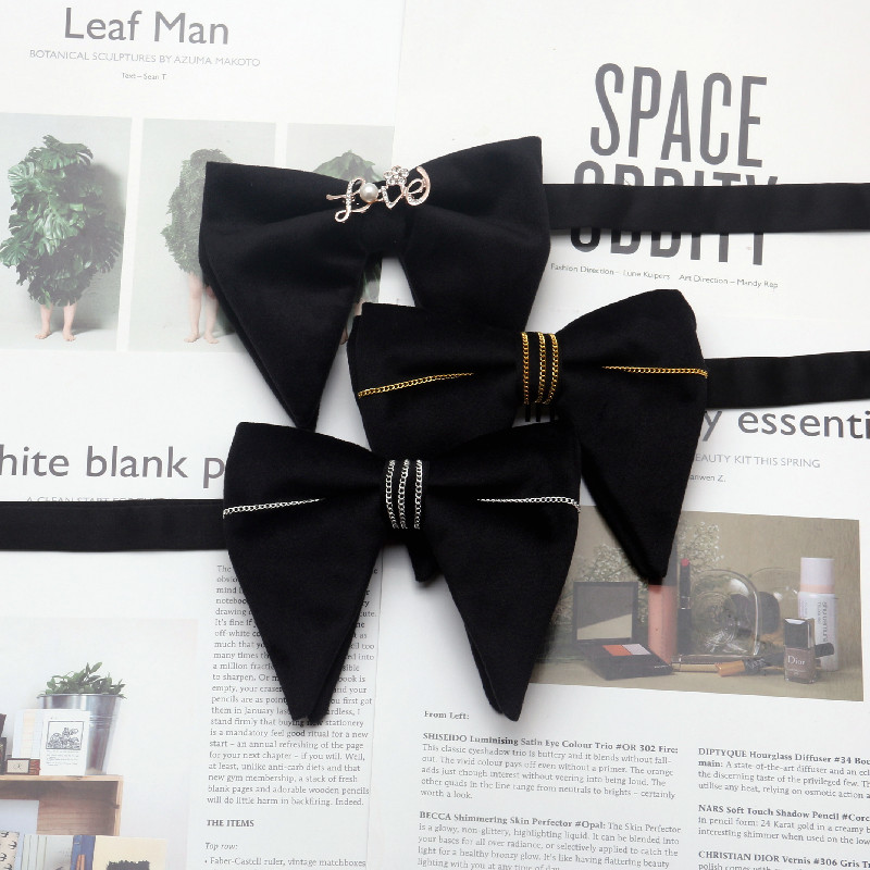 清货宴会尖角拍照摄影休闲风领结