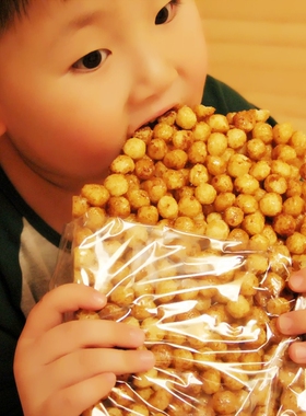 东北老式爆花糖焦红糖爆米花冻米糖大米酥零食炒玉米花传统香酥果