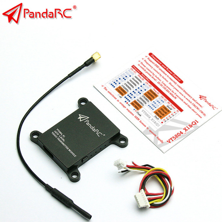 穿越机PandaRC800MW/VT5804 Q1 X1 5.8G/航拍/远距离FPV/熊猫图传