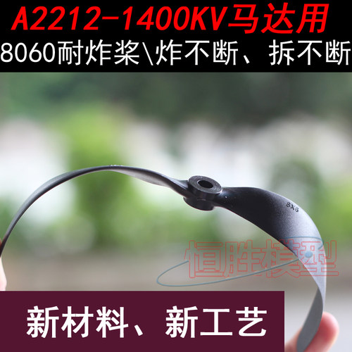 桨叶电机航模黑色固定翼