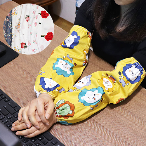 高级感多图案纯棉布套袖