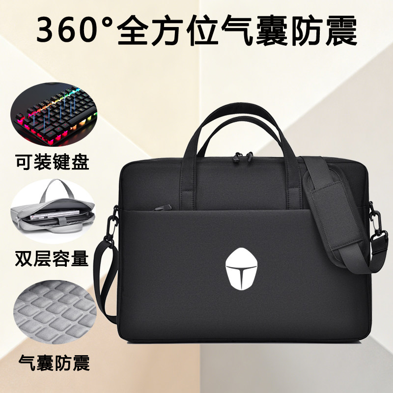 防震防水大容量商务手提单肩包图片