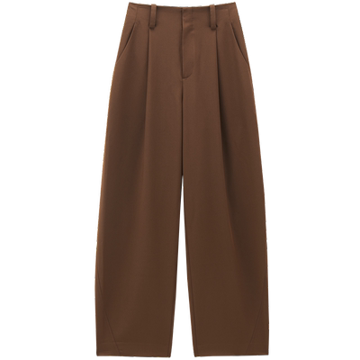 太平鸟女装2024年秋季新款阔腿香蕉裤A1GBE3220