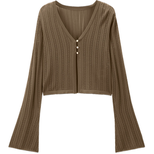 太平鸟女装年秋季款斯文薄披开衫A1EDE3209