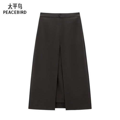 太平鸟女装夏季新款西装长裙A1GFF241V