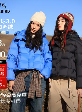 太平鸟95绒子15D泡芙羽绒服女