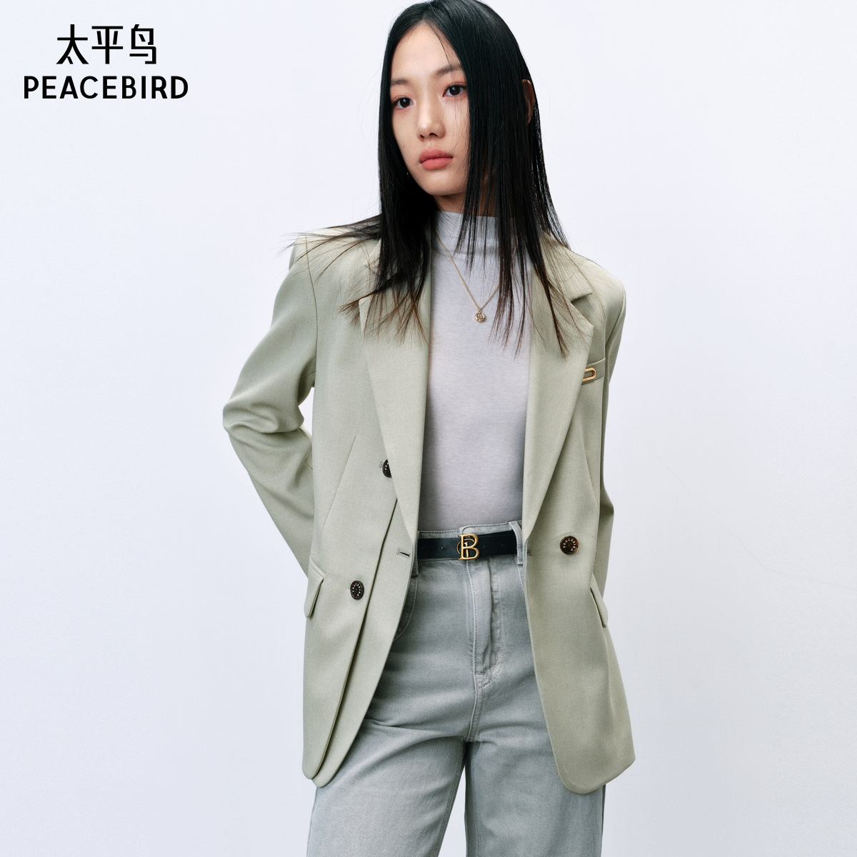 商场西装PEACEBIRD/太平鸟