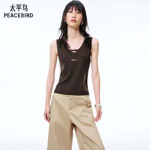 太平鸟女装夏季新款凉感背心A3EFF2314