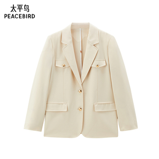 A1BAE3230 太平鸟女装 品质休闲西装 款 年秋季