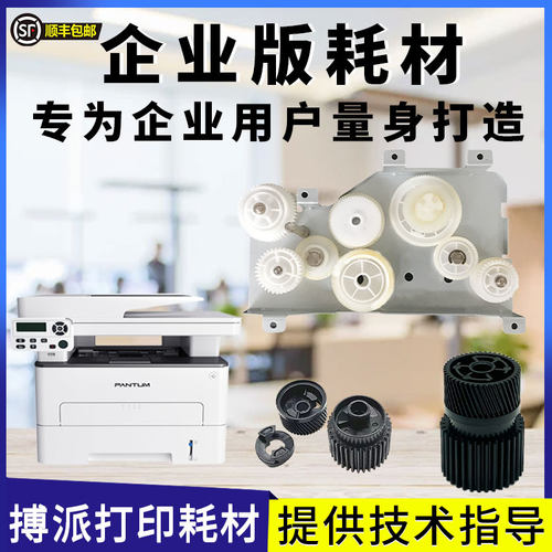 奔图M7163 M6863 M7160 M7106DN M7205 P3017D P3019定影驱动齿轮