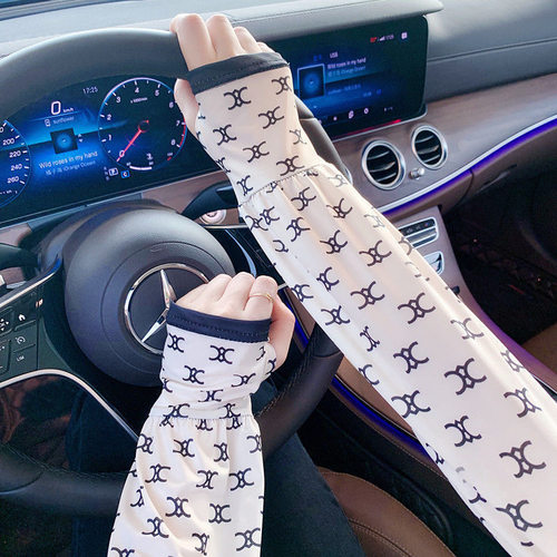 防晒冰丝冰袖套袖防紫外线不勒
