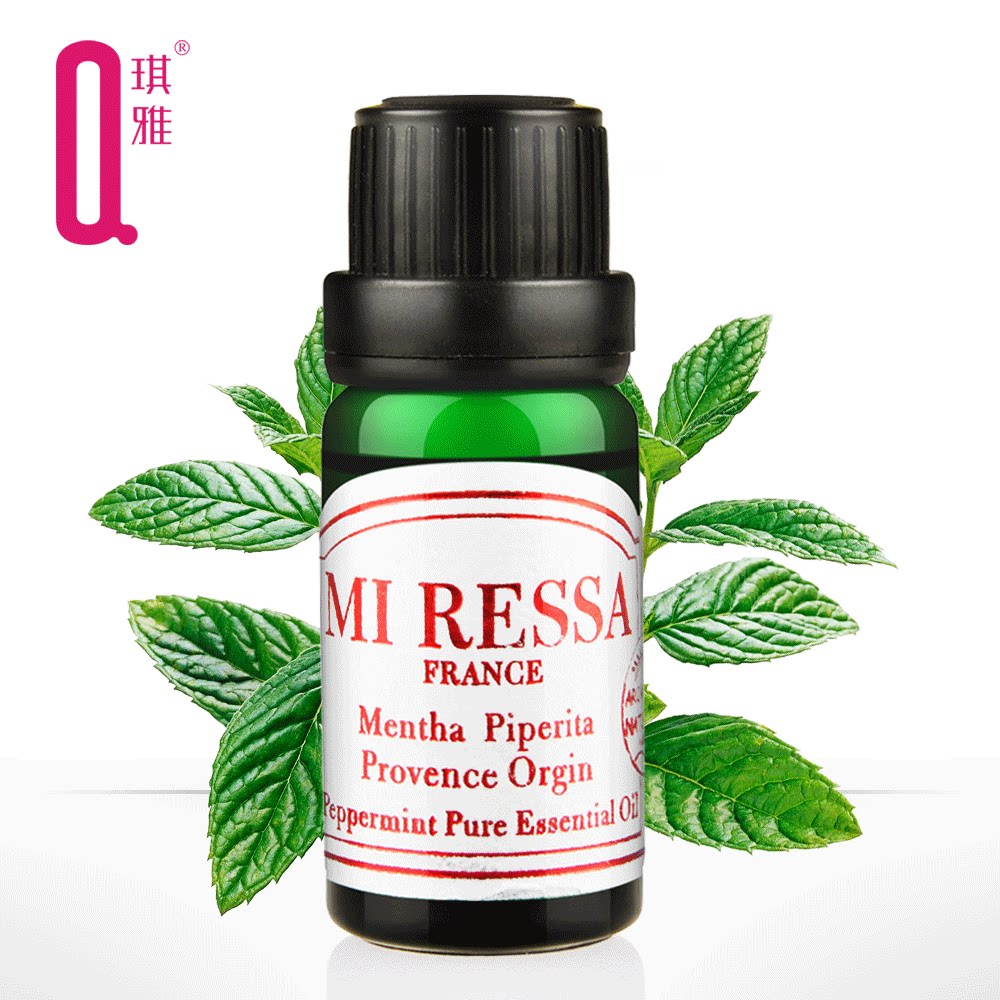 琪雅专柜蜜莱莎欧薄荷精油10ml 平衡油脂控油补水保湿滋润
