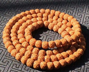 精挑藏式小金刚菩提子108颗龙鳞纹男女爆肉手链佛珠手串高密项链