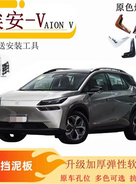 适用于传祺埃安AIONVPlus烤漆挡泥板原厂aionvplus 配件遮泥皮瓦