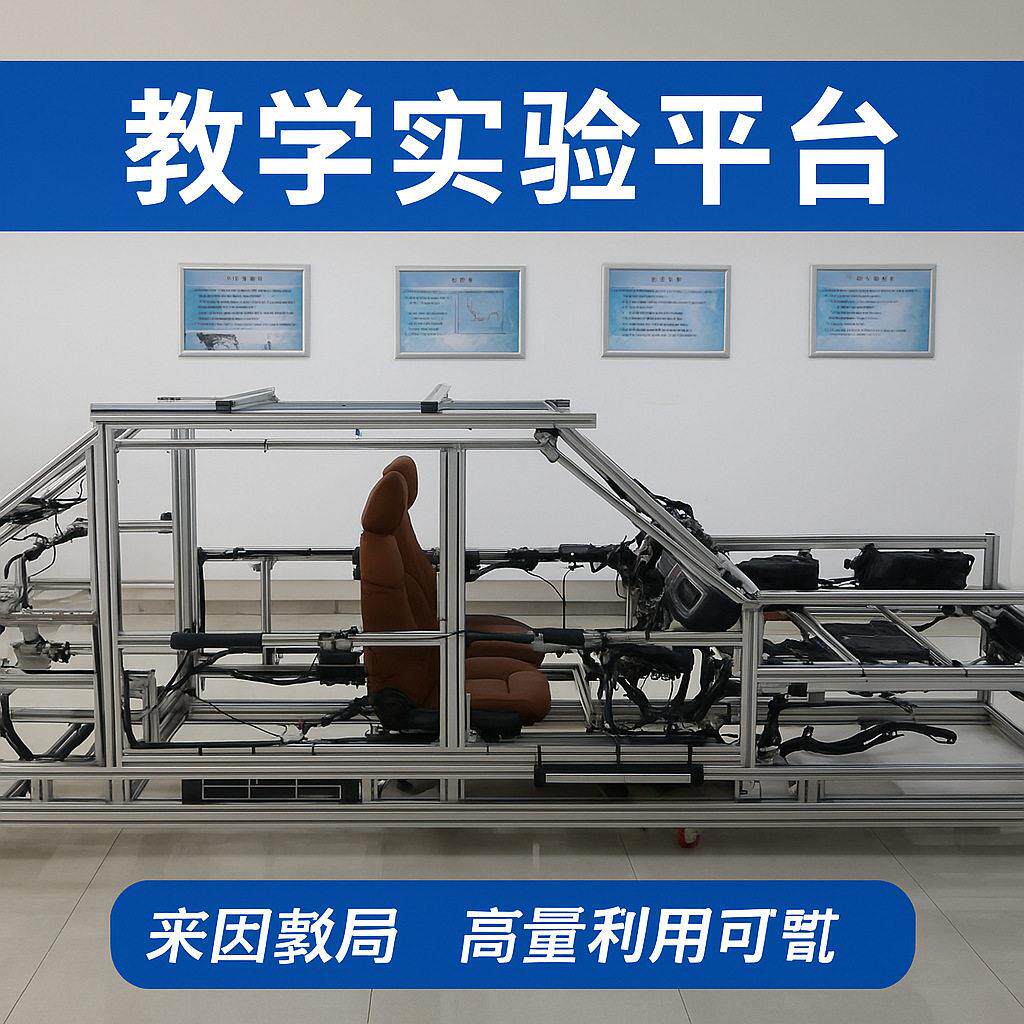 自动化生产线教学实验台框架 电气控制实训平台支架 铝型材结构件