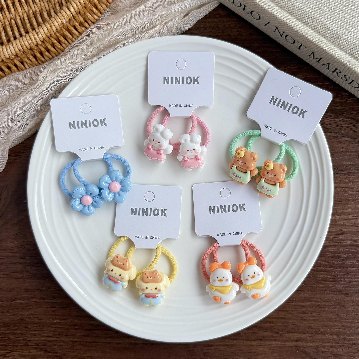 儿童发圈可爱卡通发绳