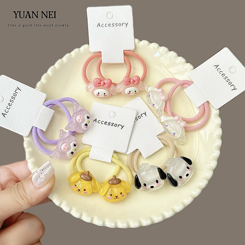 儿童发圈卡通皮筋儿童头饰小皮筋套装宝宝不伤发发绳可爱头绳新款