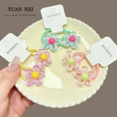 儿童花朵皮筋女童发饰
