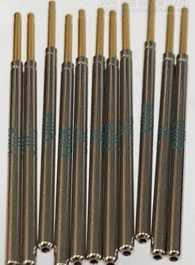 QA100-PRP2540S H=200克 /1.35MM直上圆头 弹簧测试探针 33.3MM