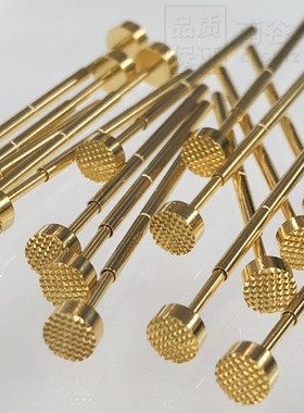 华荣正品测试探针 P100/PA100-H8 4.0镀金密爪大梅花头 1.36*33.3