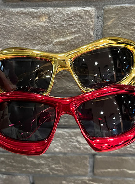 骑行运动镜Y2K千禧辣妹太阳眼镜