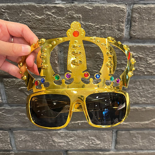 聚会系列皇冠装饰聚会生日眼镜