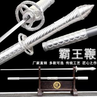 龙泉市霸王棍鞭唐横刀一体棍中刀高锰钢刀剑户外车载防身刀未开刃