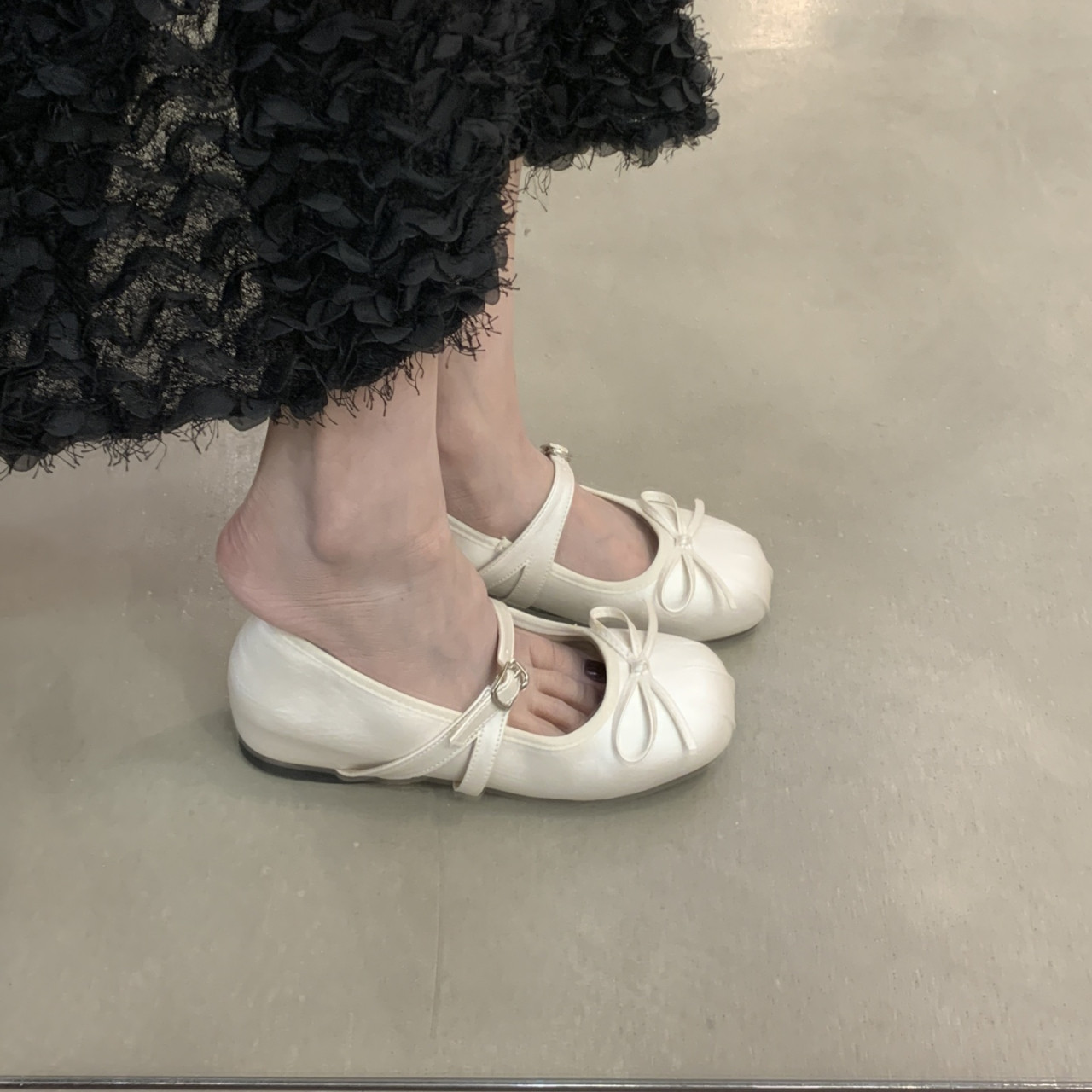 白色法式复古内增高浅口单鞋女2026春夏新款配裙子百搭玛丽珍鞋子,女鞋,玛丽珍鞋,淘宝优惠券,粉丝福利购,淘宝优惠卷