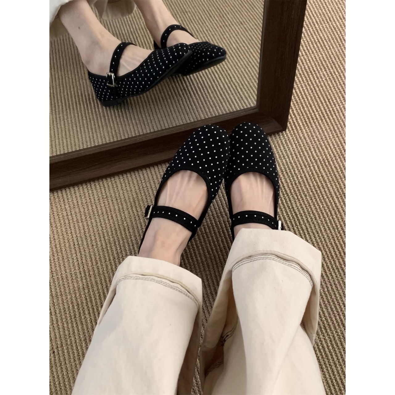 法式复古温柔风玛丽珍鞋女2026新款浅口仙女风配裙子芭蕾鞋奶奶鞋,女鞋,玛丽珍鞋,淘宝优惠券,粉丝福利购,淘宝优惠卷