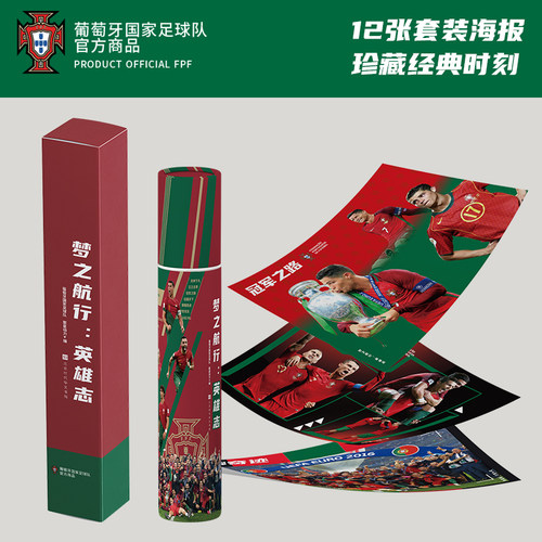 正版 梦之航行：英雄志 葡萄牙国家足球队 聚星动力 足球运动员C罗葡萄牙世界杯欧洲杯 北京时代华文书局