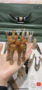 88折牦牛角头疗按摩梳