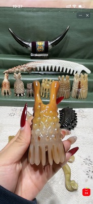 牦牛洗头梳长10.72宽4.53厚间距1.64