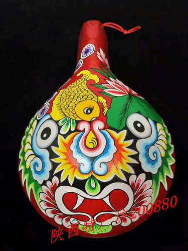 陕西民间手工艺品财源滚滚宝鸡