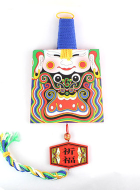 陕西旅游纪念 品 民俗工艺品 马勺脸谱社火牌 挂件挂饰 送友人