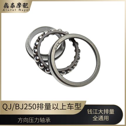 黄龙600方向轴承赛250闪300追350骁500金鹏702等转向压力轴承钢碗