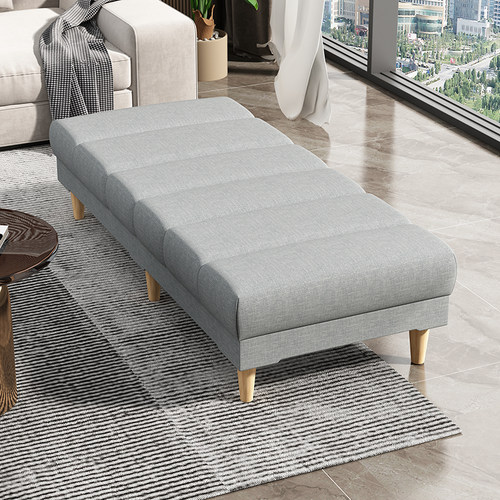 阳台拼接床加宽卧室贵妃躺椅榻大人床扩宽神器客厅平坐沙发床两用