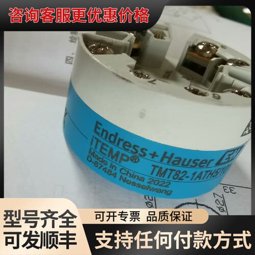 议价E+H温度变送器TMT82-1ATH5/101 22年的货可维修