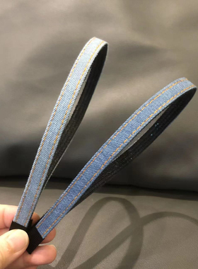 简约不勒头软头箍发箍发饰长刘海贴碎发无痕粘发贴魔术贴洗脸整理