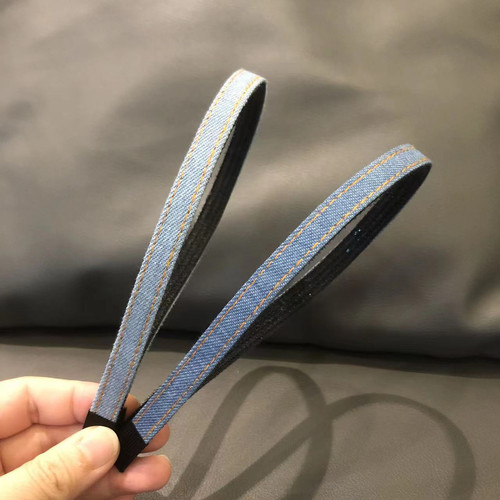 简约不勒头软头箍发箍发饰长刘海贴碎发无痕粘发贴魔术贴洗脸整理