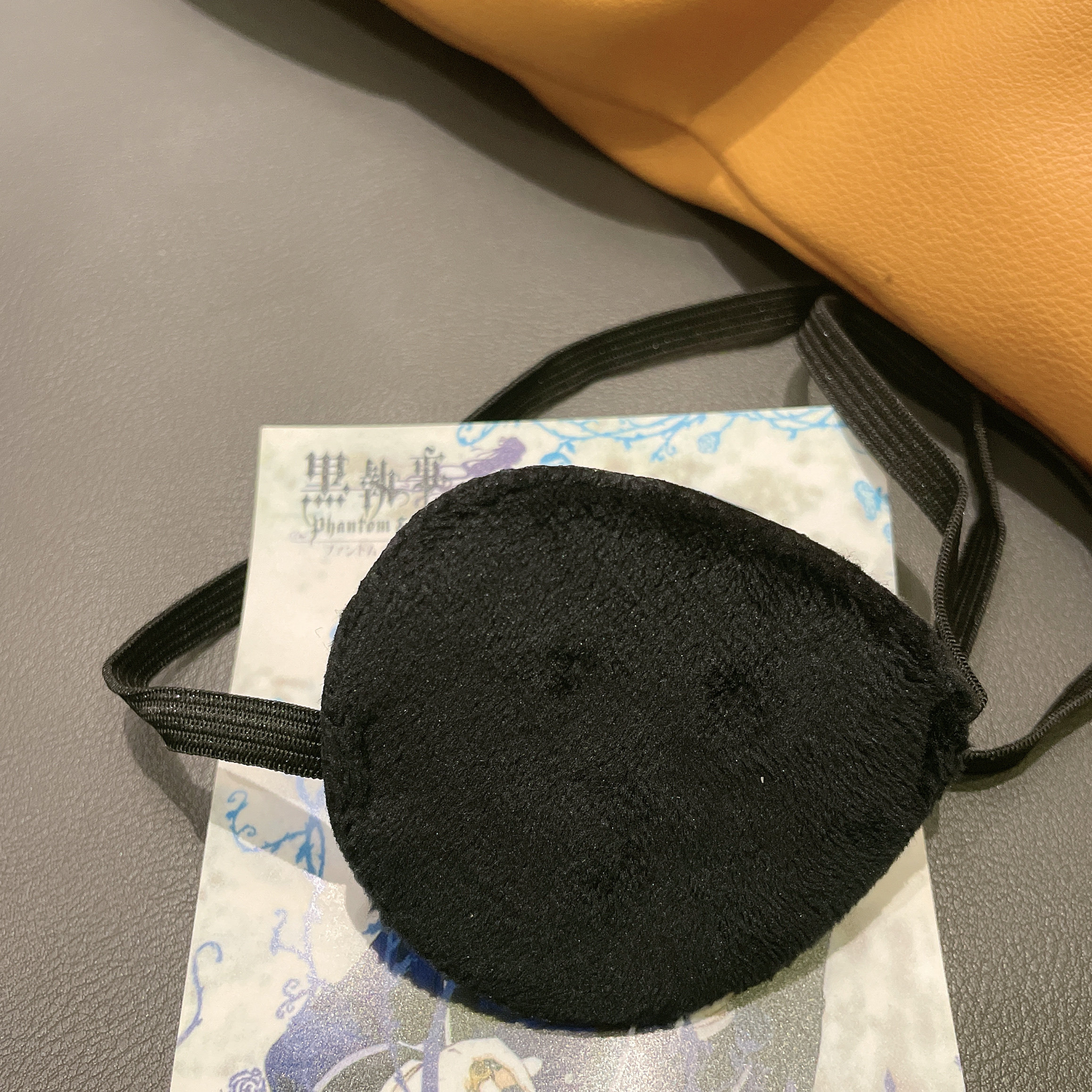 黑执事黑色独眼龙动漫成人儿童海盗扮演二次元单眼眼罩花影cos图片