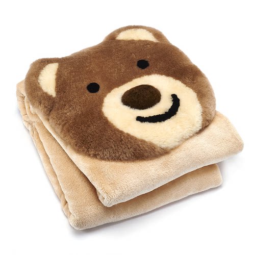 AUSKIN卡通可爱两用抱枕被子